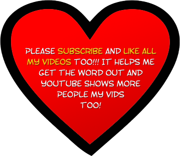 Please subscribe and like ALL my YouTube videos, it helps more people see them!